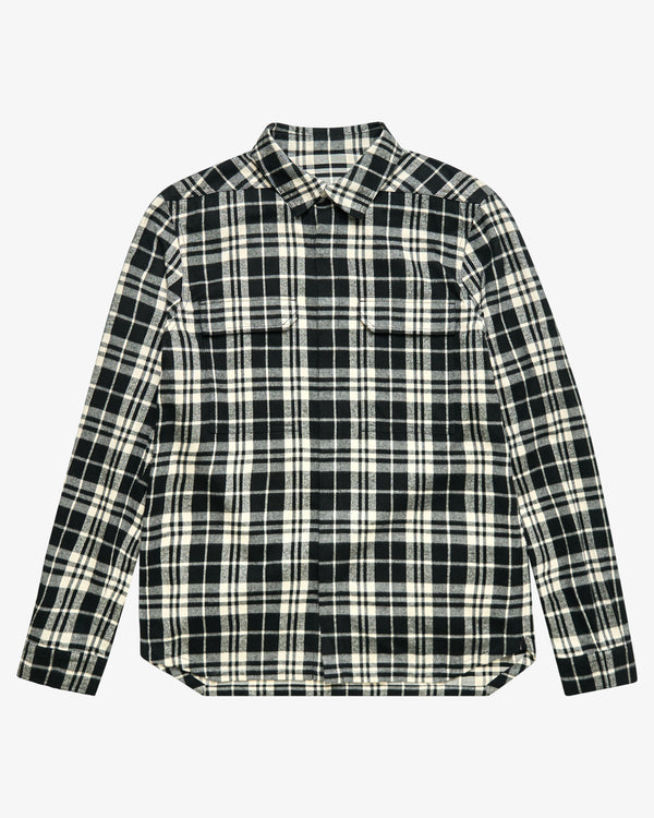 Rick Owens - Men's Outershirt - (Plaid)