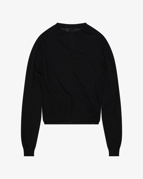 Rick Owens_Rick Owens - Men's Cropped Biker - (Black)_SWEATERS