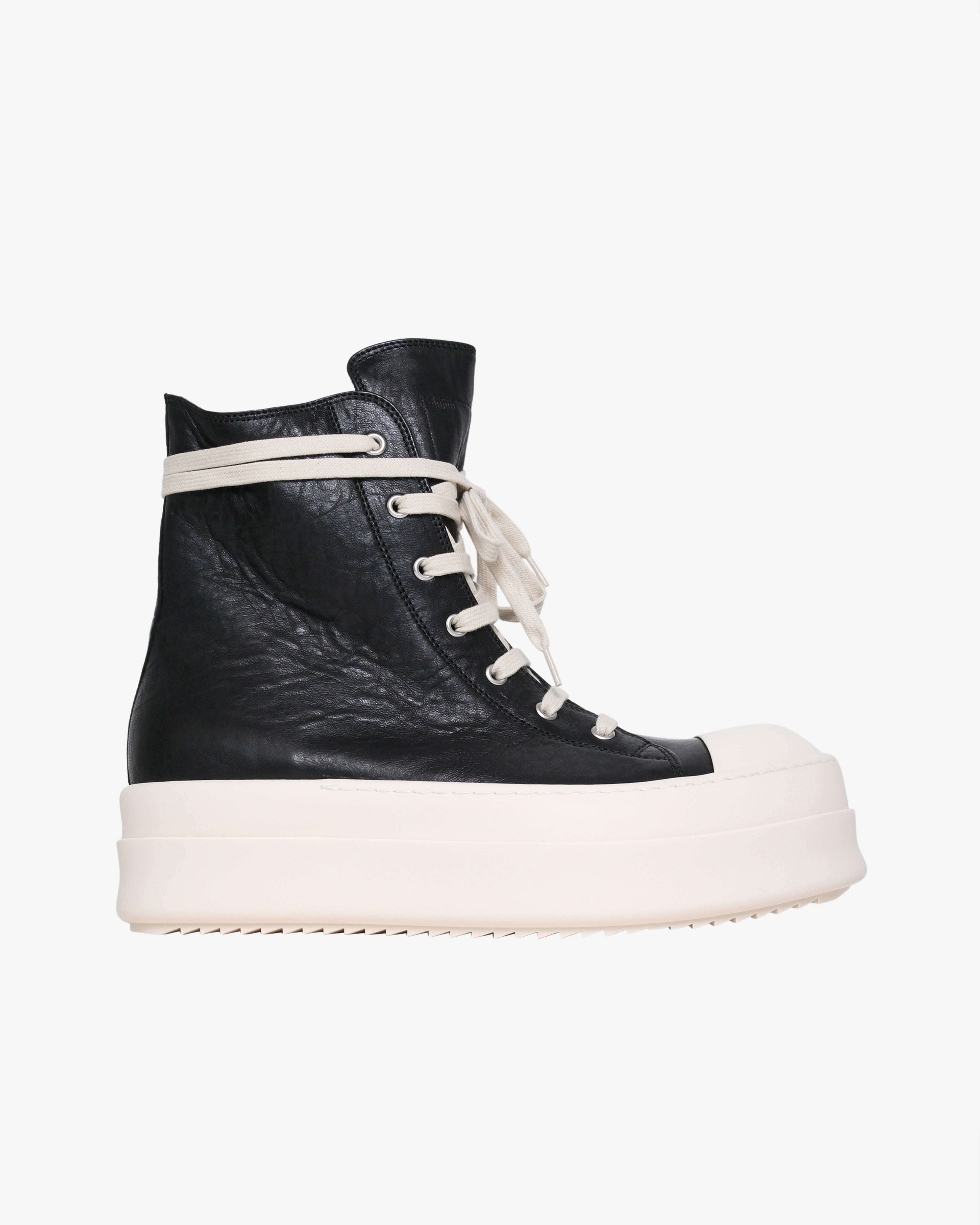 靴 Rick Owens Sneakers Mega Bumper Rick Owens: Men's Mega Bumper Sneaks (Black) | DSMS E-SHOP