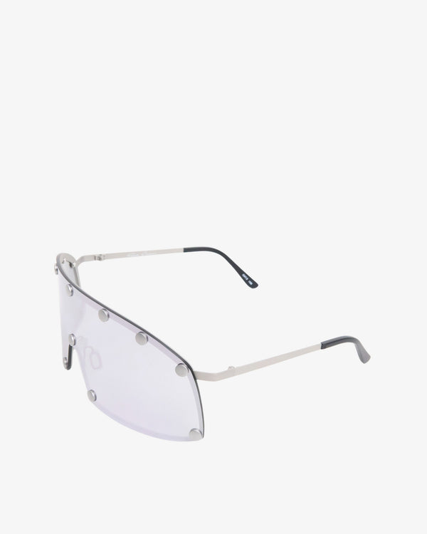RICK OWENS - Men's Silver Temple - (Silver)