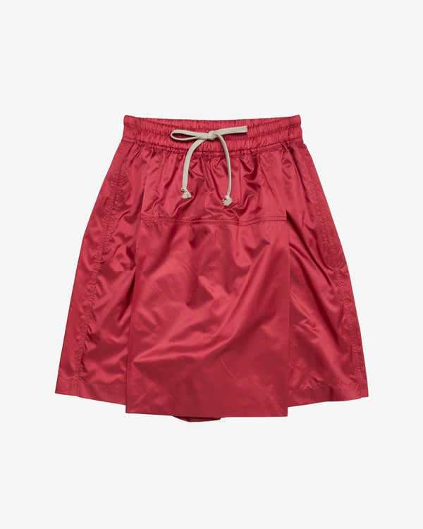 Rick Owens - Men's Moncler Kiltshorts - (Carnelian)