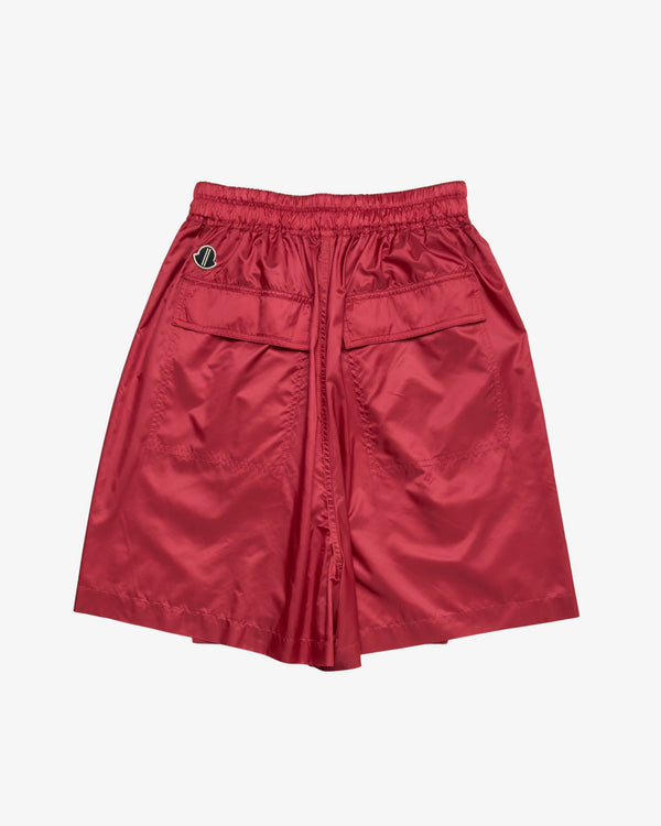 Rick Owens - Men's Moncler Kiltshorts - (Carnelian)