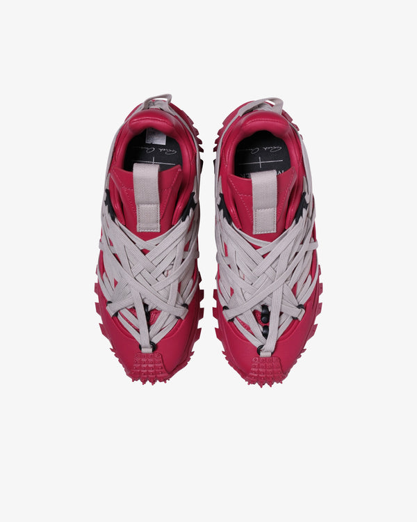 Rick Owens_Rick Owens - Men's Moncler Trailgrip Megalace - (Carnelian)_SHOES