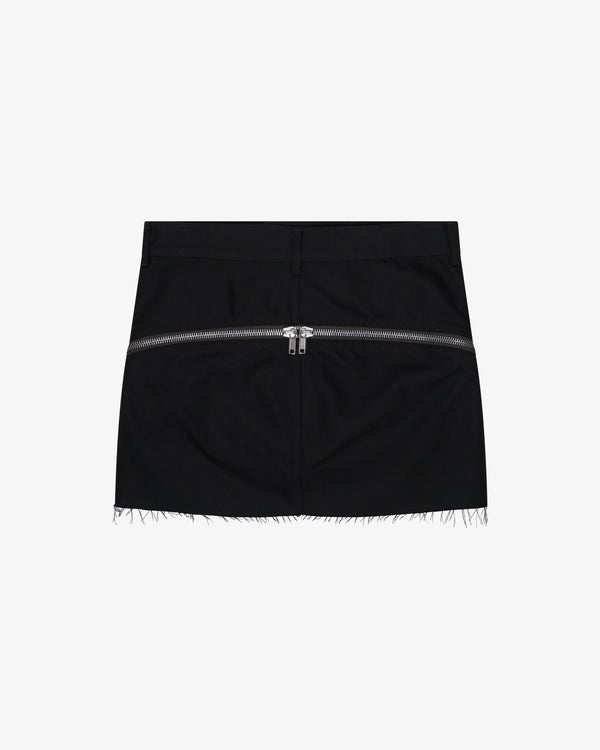 Rick Owens_RICK OWENS - Women's Bolan Banana Mini - (Black)_SKIRTS
