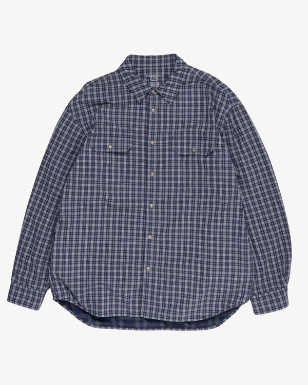 Maison Margiela - Men's Long-Sleeved Shirt - (Blue)