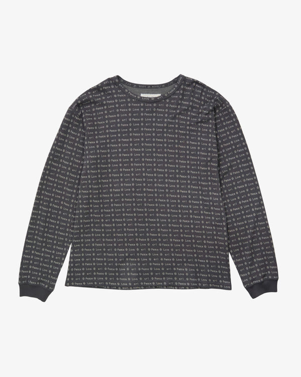 ERL - Men's Jacquard Long Sleeve Tee Knit - (Brown)