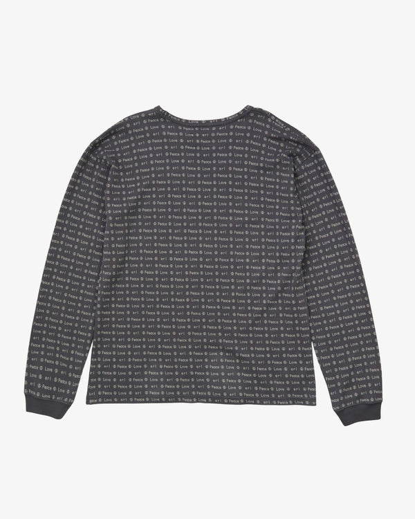 ERL - Men's Jacquard Long Sleeve Tee Knit - (Brown)