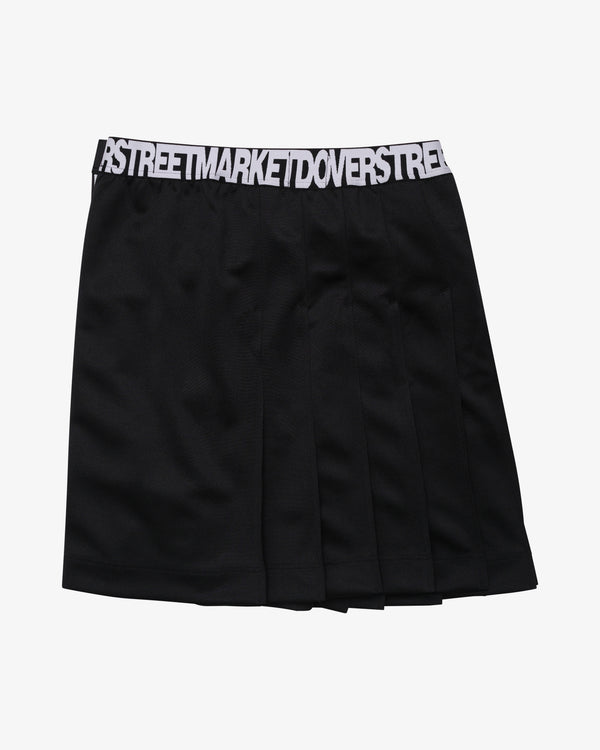 DSM Kei Ninomiya - Pleated Skirt Polyester Jersey Knit - (Black)