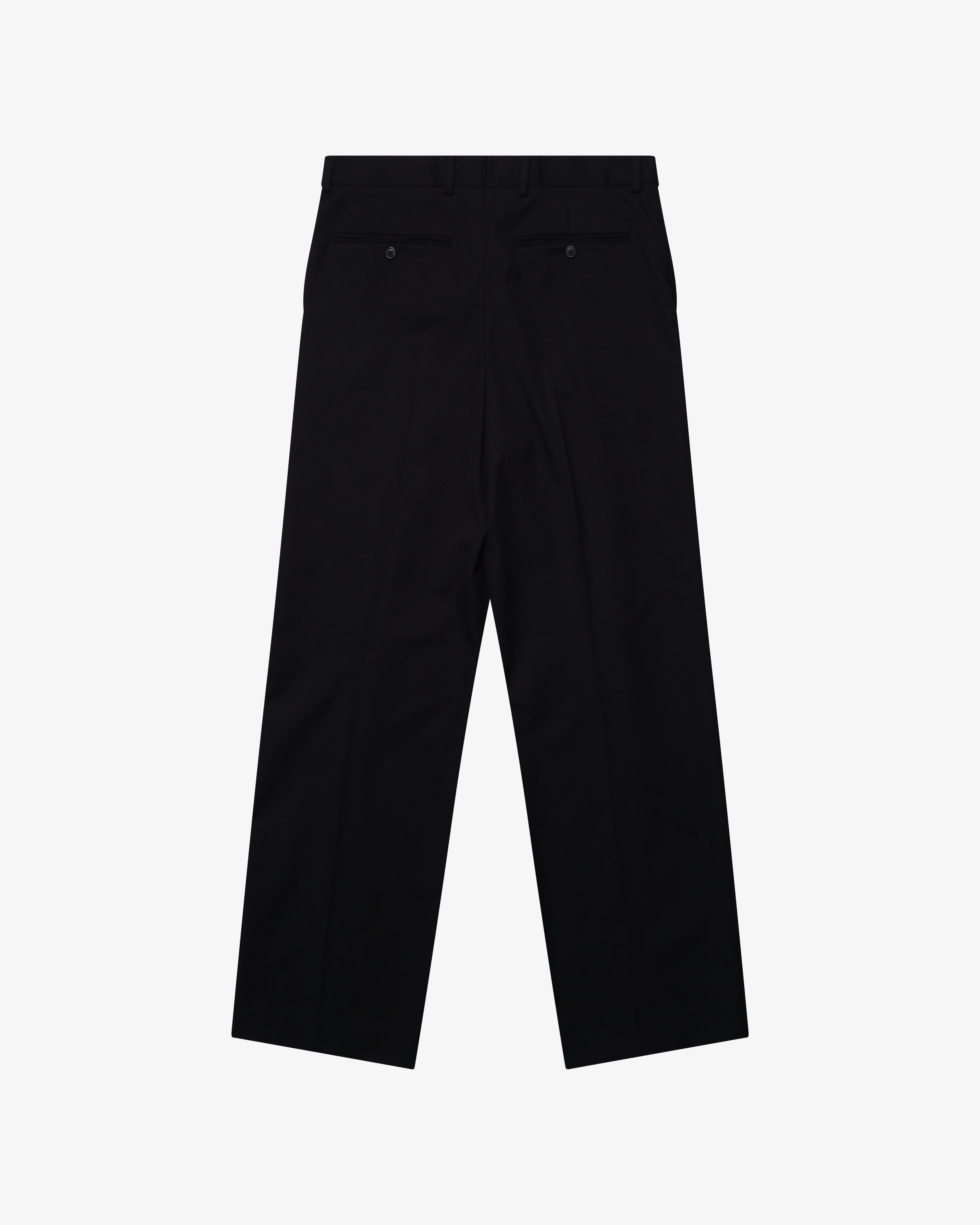 DRIES VAN NOTEN: Men's Pants (Black) | DSMS E-SHOP