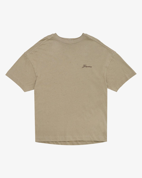 JACQUEMUS - Men's Le Tshirt Brodero - (Beige)
