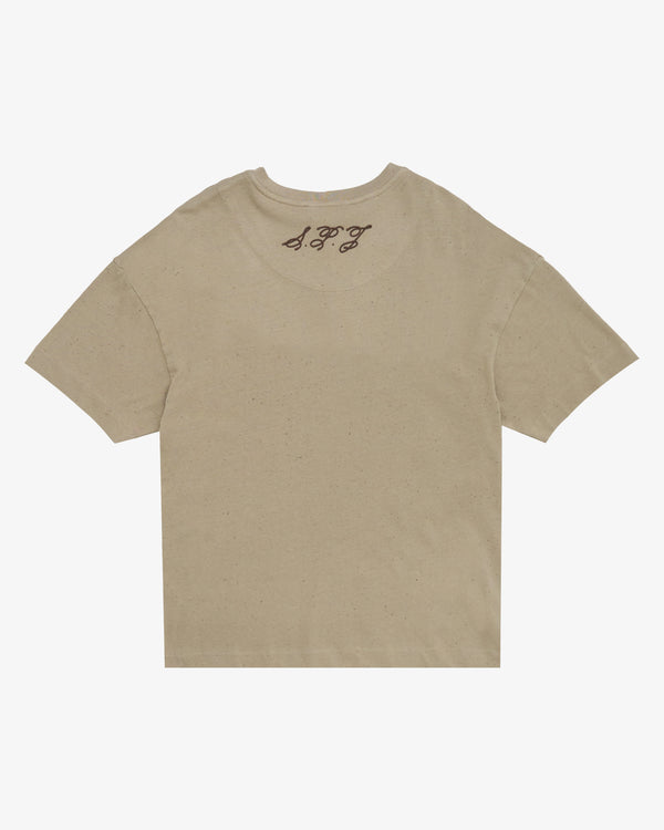 JACQUEMUS - Men's Le Tshirt Brodero - (Beige)