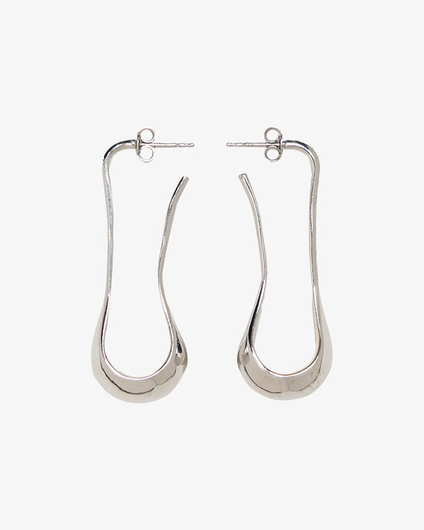 Lemaire - Women’s Short Drop Earrings - (Sliver)