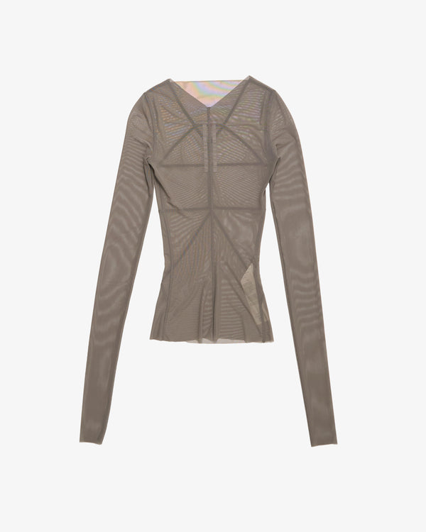 RICK OWENS - Women's Temple Top - (Light Grey)