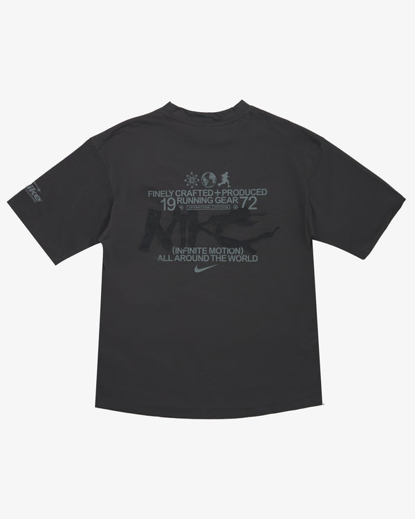 Nike - Men's Dri-FIT Short Sleeve Running Top - (Black)