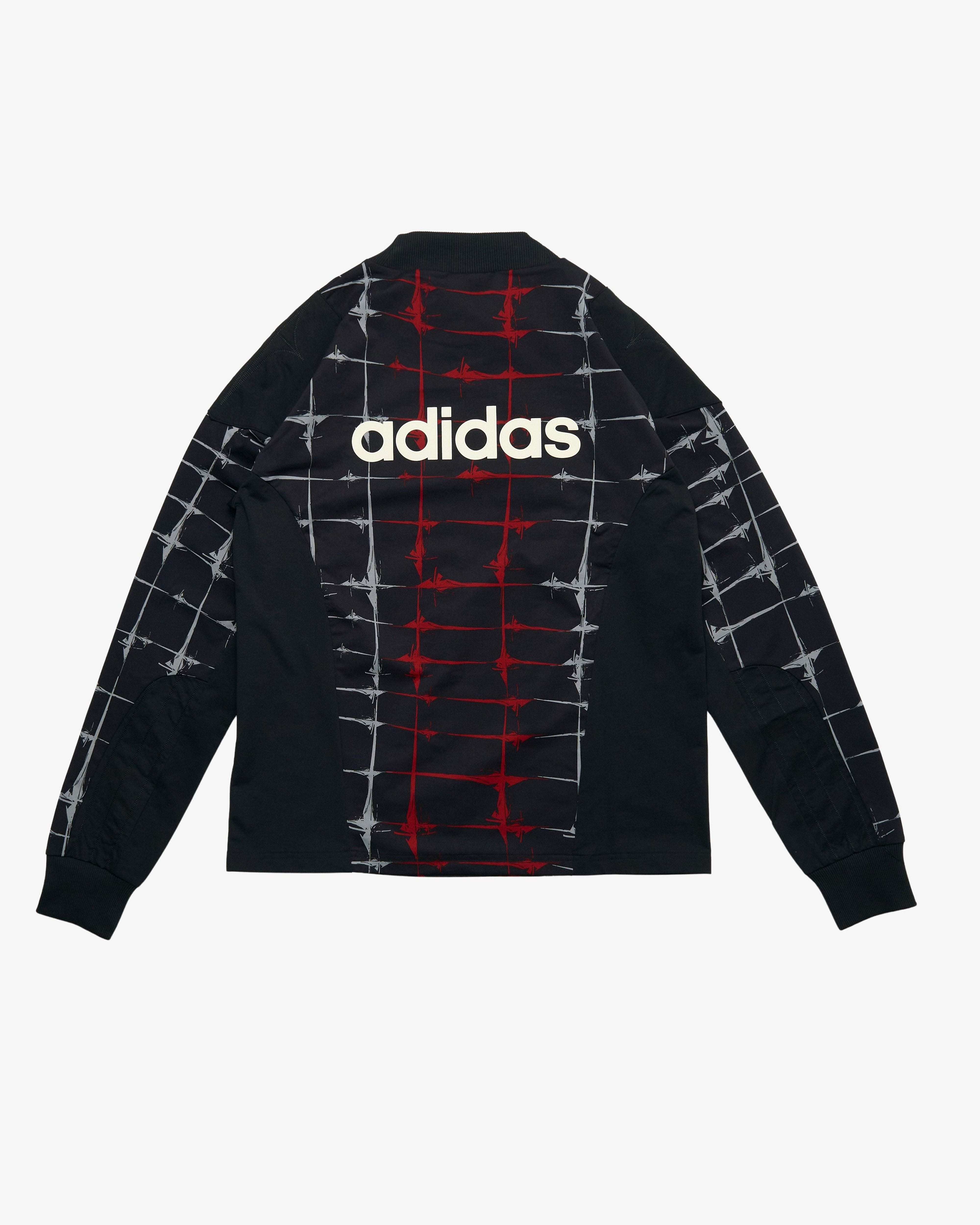 Adidas: Men's Thug Club Goalie T-Shirt Long Sleeve (Black) | DSMS