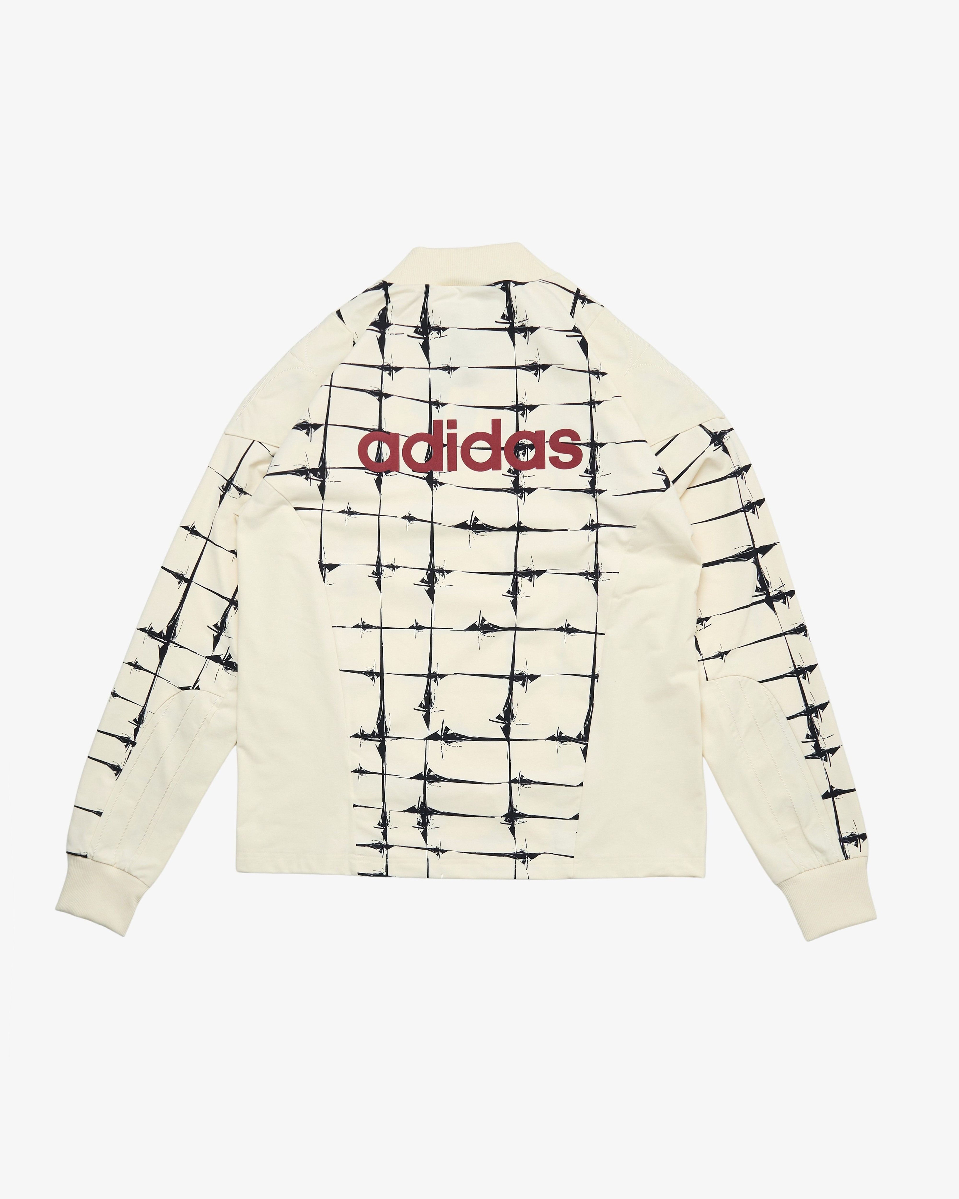 Adidas: Men's Thug Club Goalie T-Shirt Long Sleeve (Off White
