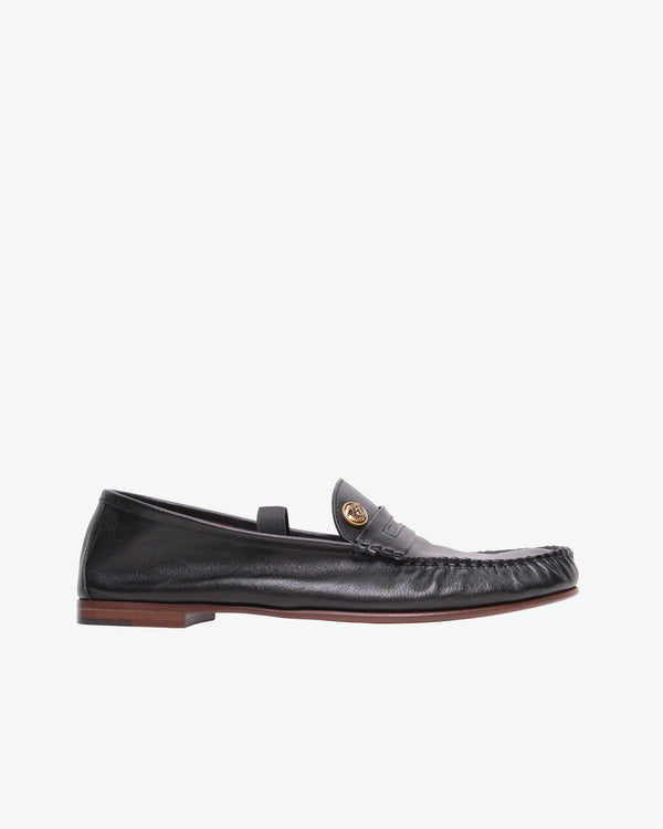 VERSACE - Men's Loafers T.0,5 Calf Leather - (Black)