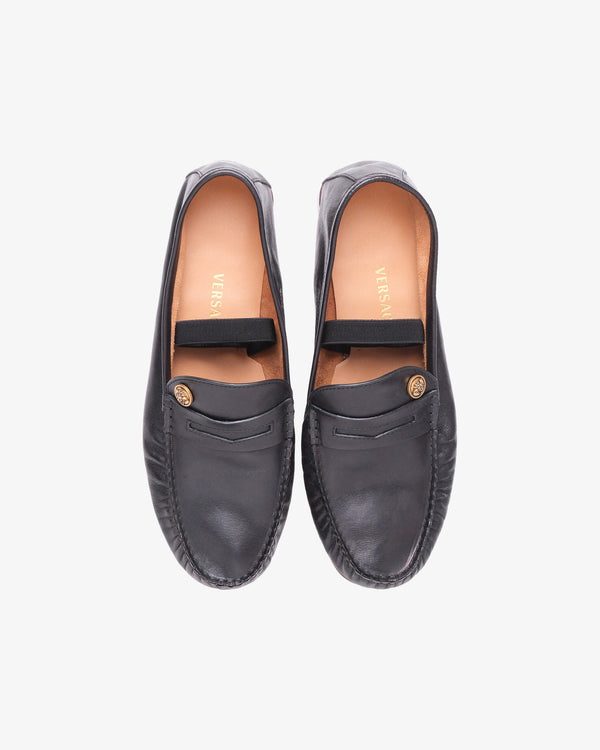 VERSACE - Men's Loafers T.0,5 Calf Leather - (Black)