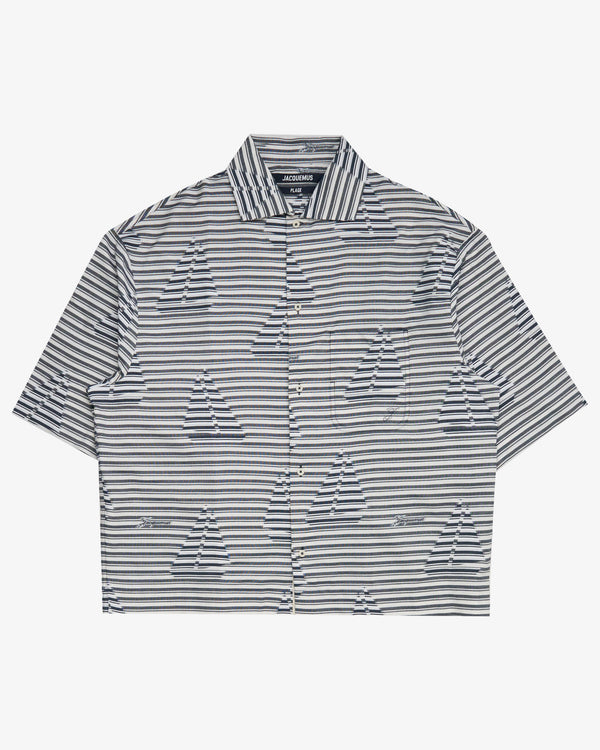 JACQUEMUS - Men's La Chemise Plage - (Navy)