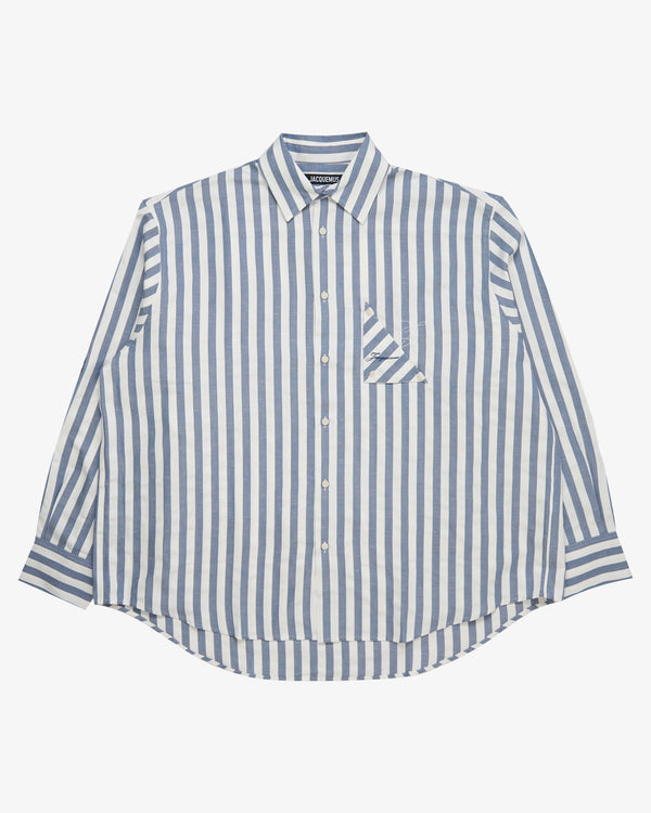 JACQUEMUS - Men's La Chemise Voilier - (Stripes)