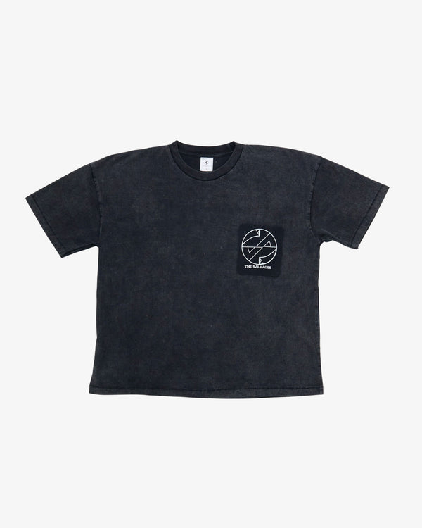THE SALVAGES - Men's Libertine Logo Os Tshirt - (Vintage Black)