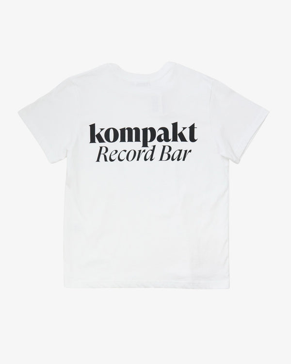 Kompakt Record Bar - Men's Small Basic Logo T-Shirt - (Black)