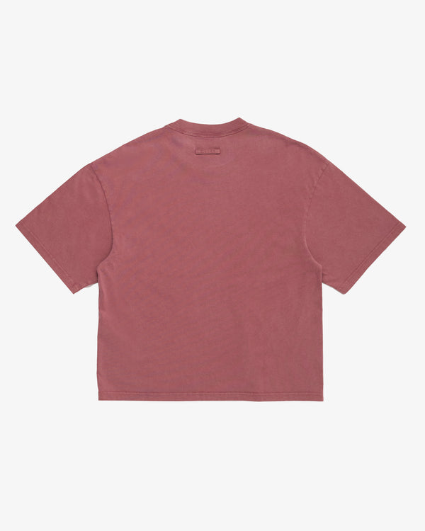 Jean Paul Gaultier - Women's Cotton Oversized Tee - (Burgundy)