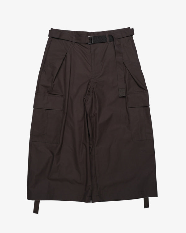 SACAI - Women's Cotton Weather Pants - (Khaki)