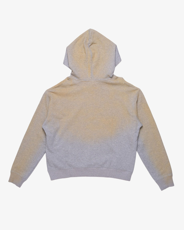 AGAINST LAB  - Men's Distressed Varsity Hoodie - (Grey)