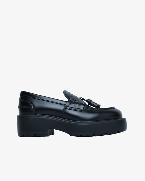 MIU MIU - Women's Spazzolato Rois Shoes - (Black)