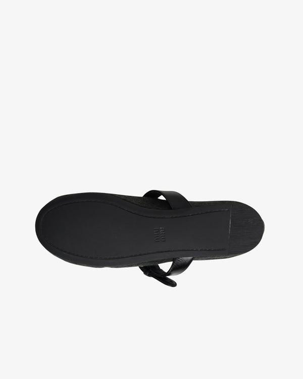 MIU MIU - Women's Flanella Flat Shoes - (Green)