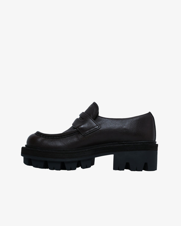 Prada - Women's Bufalo Oldshoes - (Brown)