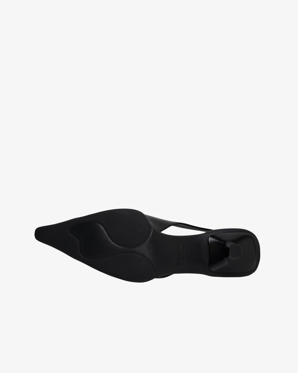 Prada - Women's Spazzolatoheels - (Black)