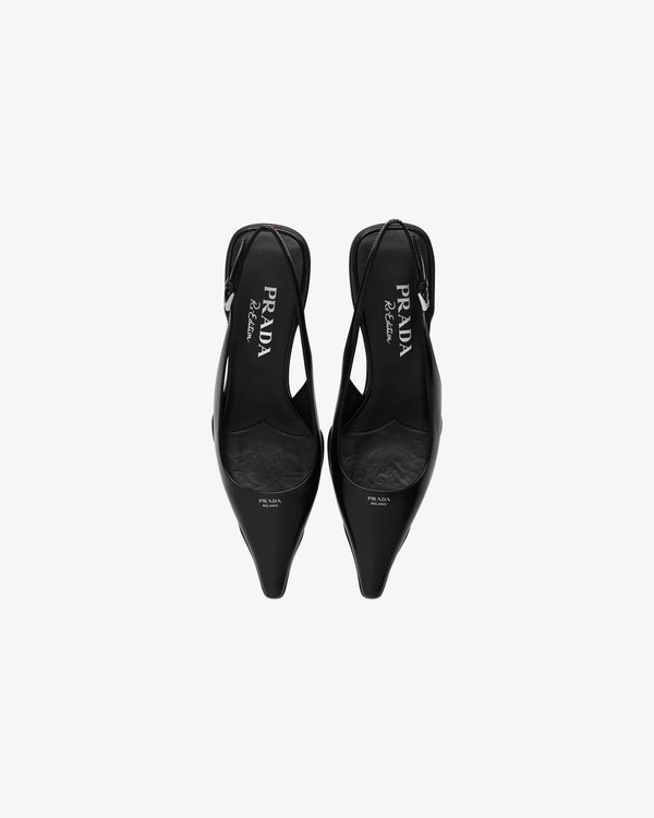 Prada - Women's Spazzolatoheels - (Black)