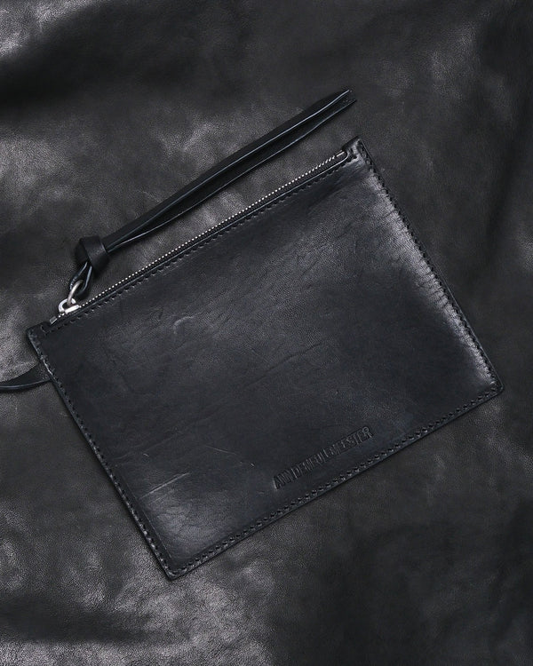 ANN DEMEULEMEESTER - Women's Runa Medium Soft Shoulder Bag - (Black
