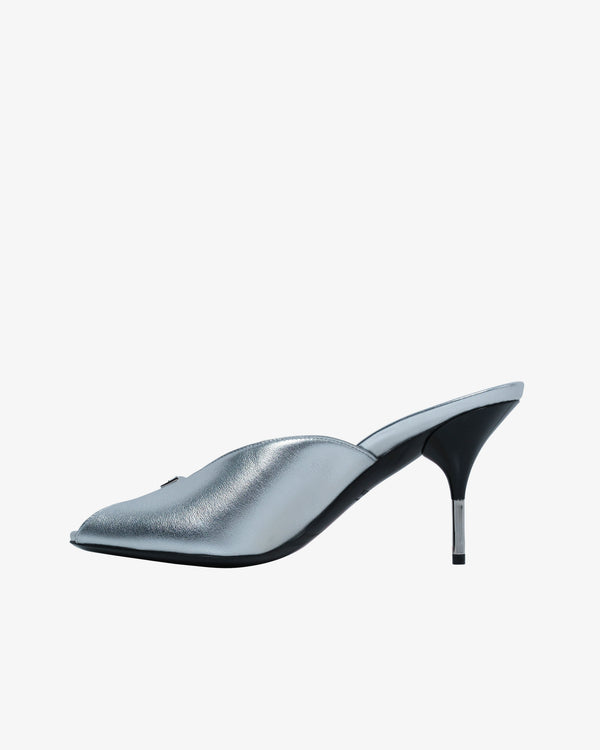 VERSACE - Women's Mule T.80 Lamb Leather - (Silver)