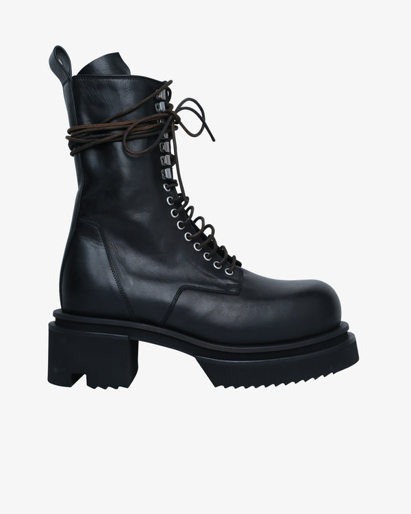 RICK OWENS - Men's Leather Boots - (Black)