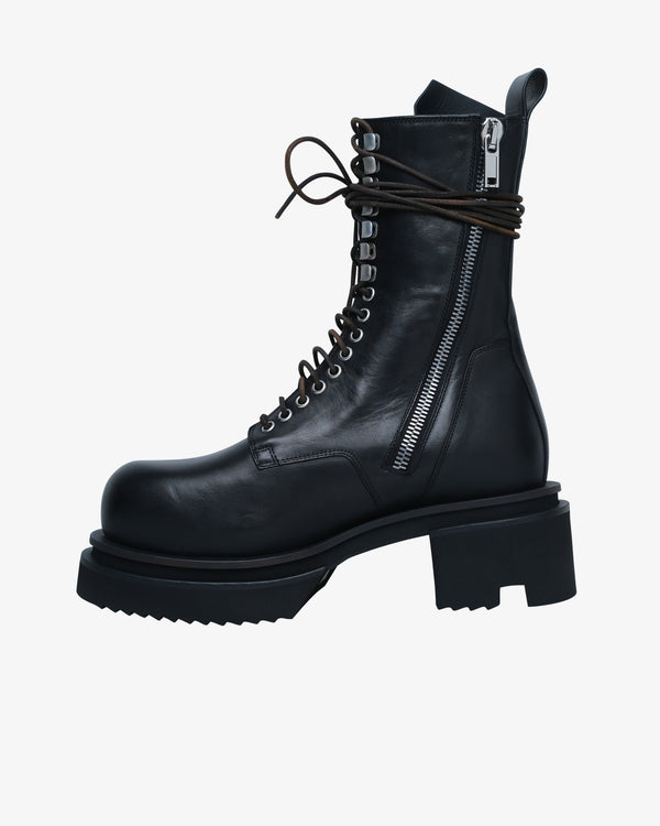 RICK OWENS - Men's Leather Boots - (Black)