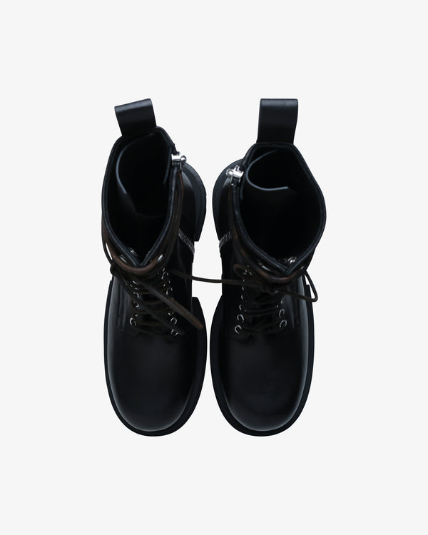 RICK OWENS - Men's Leather Boots - (Black)