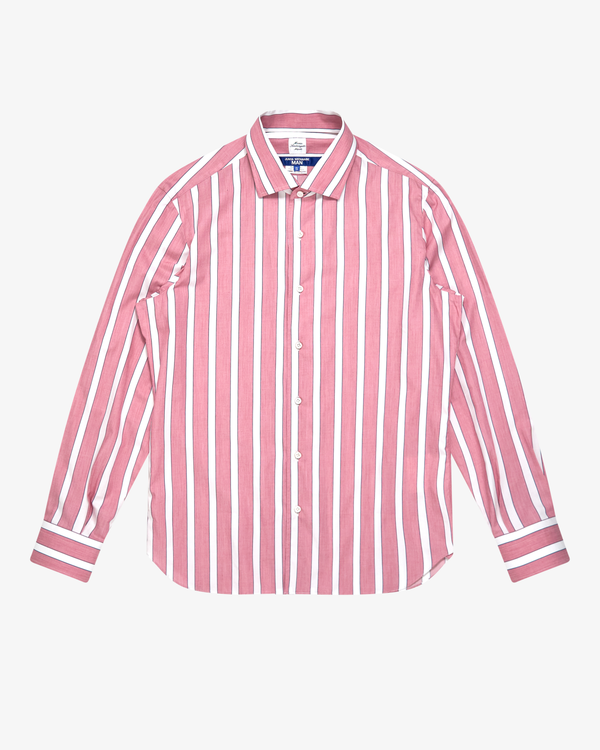 Junya Watanabe Man - Men's Maria Santangelo Stripe Long Sleeve Shirt - (Stripes)