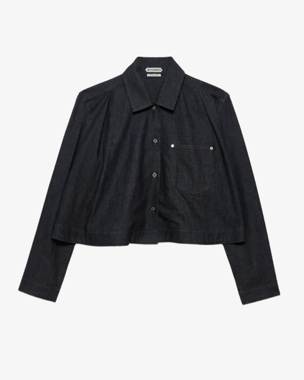 J.W. Anderson - Women's Flare Hem Shirt - (Indigo)