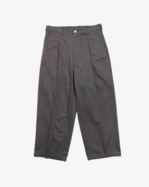 Comme des Garçons Homme - Men's Cotton Serge - (Charcoal)