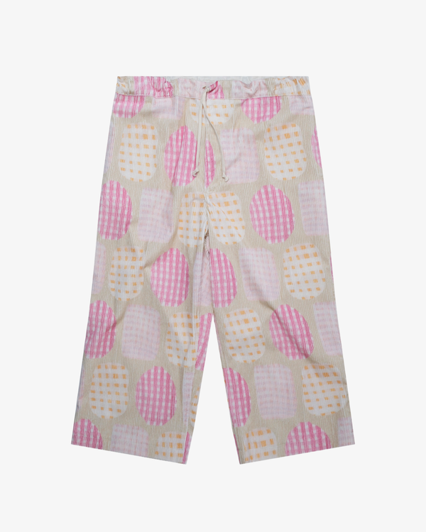 Tao - Women's Printed Corduroy Pants - (Beige)
