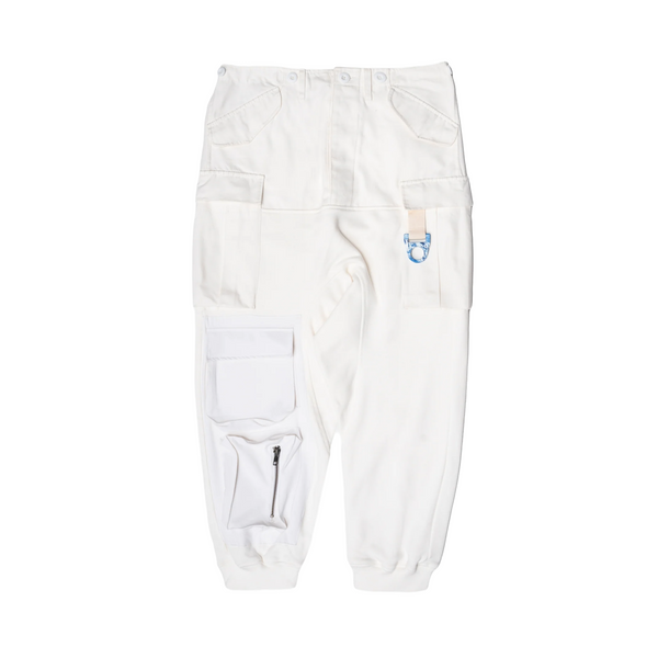 SPACE AVAILABLE - Men's Recycling Work Pants - (White)