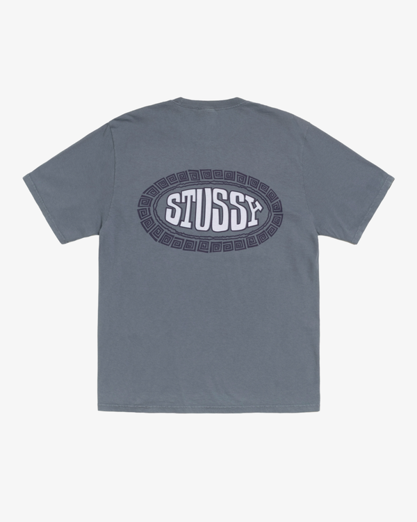 Stüssy - Men's Tile Oval Pigmentment Dyed T-Shirt - (Navy)