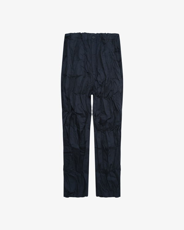 Comme des Garçons Homme - Men's Polyester Wool Twill Garment Treated - (Navy)