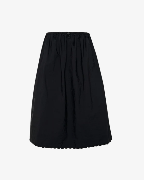 Cecilie Bahnsen - Women's Fiella Skirt Embroidered Taffeta - (Black)