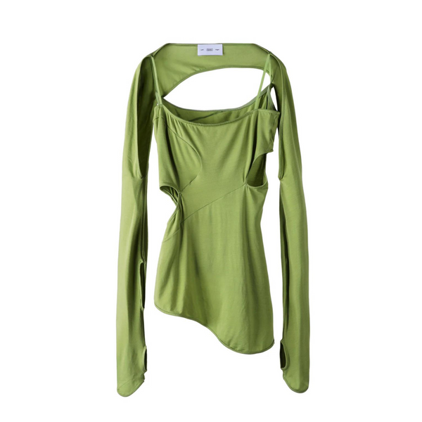 POST ARCHIVE FACTION (PAF) - Women's 6.0 Top Center - (Matcha)