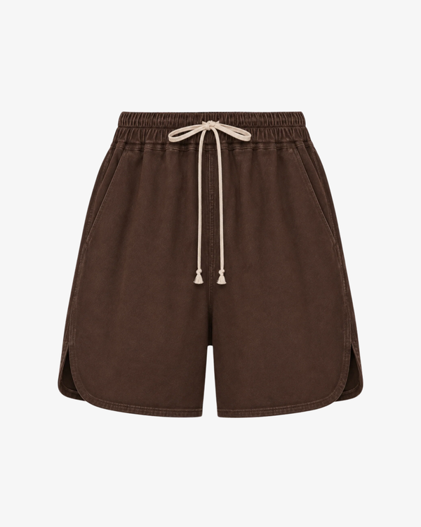 RICK OWENS - Women's Shorts - (Dark Brown)
