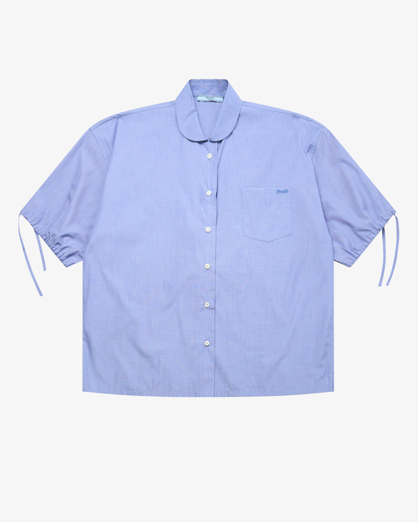 Prada - Women's Fil A Fil Blouse - (Blue)